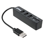 2 in 1 USB 2.0 480 Mbps 3 porte HUB COMBO + lettore di schede Micro SD / T-FLASH SD / SDHC / SDXC per Windows XP / Vista / 8.1 / 7/8, MAC, ecc., USB 2.0 (White), USB 2.0 (Black)