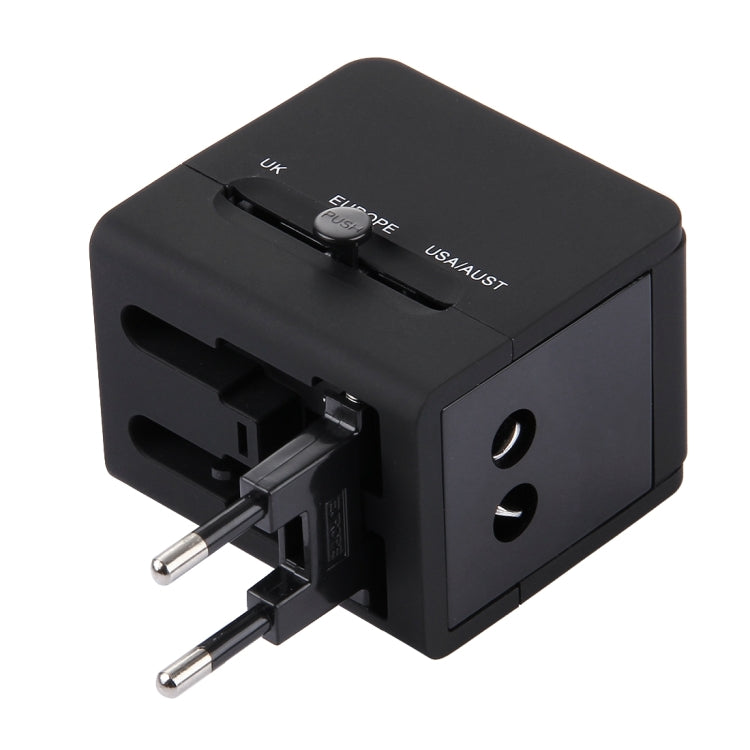 Adattatore per caricabatterie con doppia presa di alimentazione USB 5V 2.1A, spina UK / EU / US / AU, 5V 2.1A