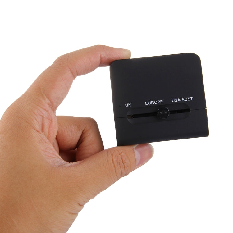 Adattatore caricabatterie doppia USB 5V 2.1A spina UK/EU/US/AU