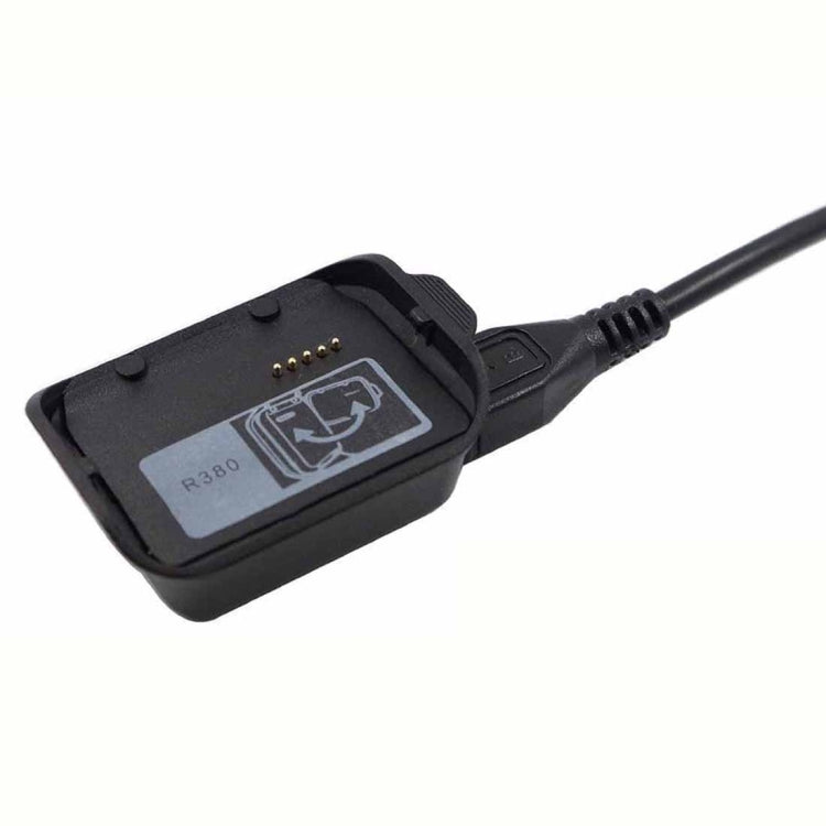 Per Samsung Gear 2 R380 Caricabatterie per base di ricarica con cavo USB (nero)