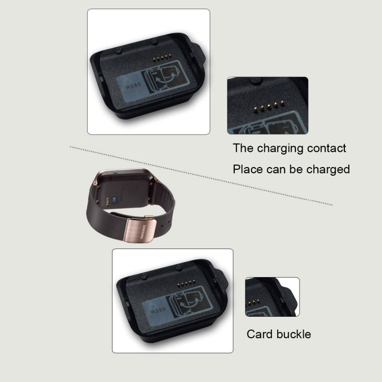 Per Samsung Gear 2 R380 Caricabatterie per base di ricarica con cavo USB (nero)