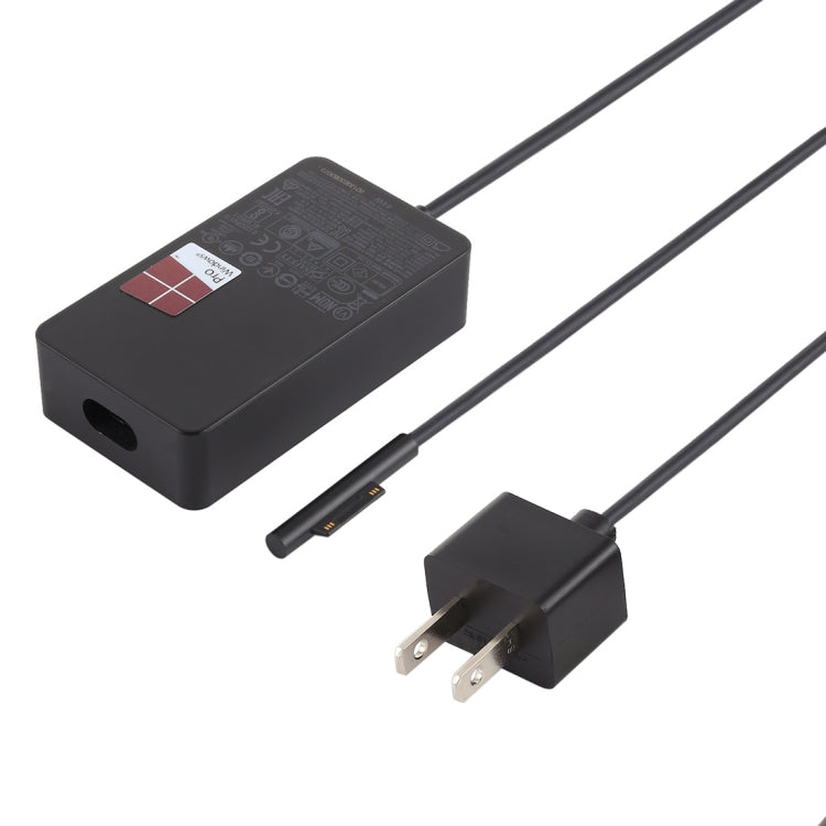 Alimentatore CA da 44 W 15 V 2,58 A per Microsoft Surface Pro 5 1796/1769, spina americana, US Plug