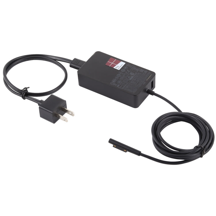 Alimentatore CA da 44 W 15 V 2,58 A per Microsoft Surface Pro 5 1796/1769, spina americana, US Plug