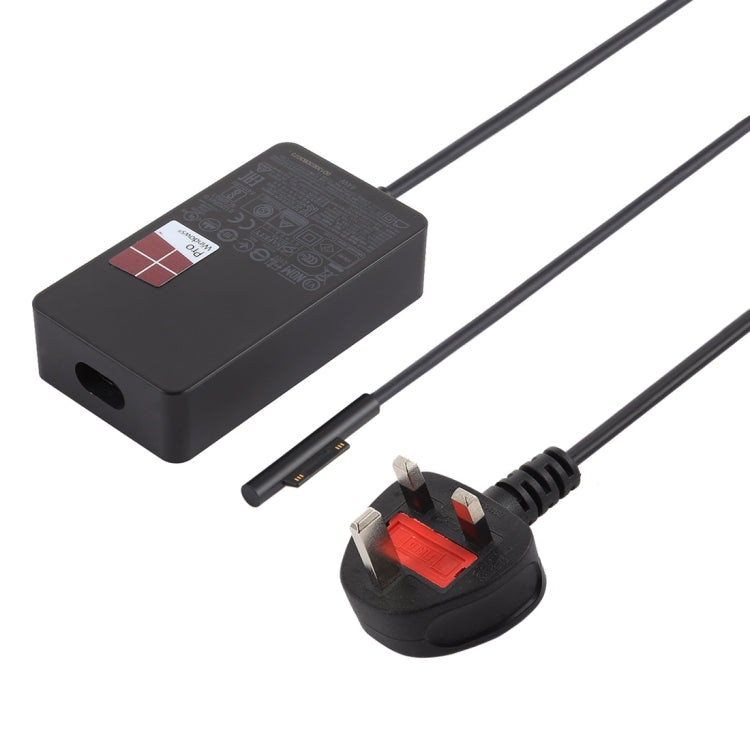 Alimentatore CA 44 W 15 V 2,58 A per Microsoft Surface Pro 5 1796/1769, spina UK, UK Plug