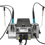 SUGON T1602 Stazione di saldatura elettrica a doppia stazione 220V con doppia impugnatura, spina europea, T1602, EU Plug