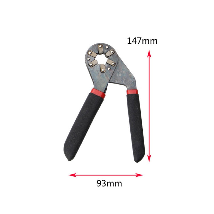 Chiave a morsetto regolabile multifunzionale da 6 pollici, 6 Inch