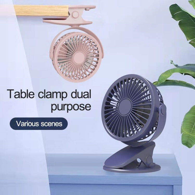 Mini ventola USB portatile a clip da tavolo 3 velocità