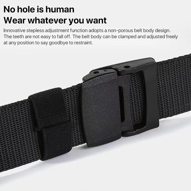 Cintura da uomo casual alla moda in nylon da 120 cm