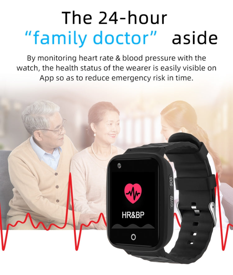 REACHFAR RF-V46-A Cinturino GPS Smart Tracker, Supporto SOS / Fotocamera / Gestione salute / 4G LTE / Pressione sanguigna / Frequenza cardiaca, Per Asia/Europa/Africa, RF-V46-A