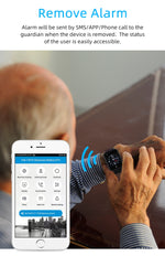 REACHFAR RF-V46-B GPS Smart Tracker WatchBand, supporto SOS / fotocamera / gestione della salute / 4G LTE / pressione sanguigna / frequenza cardiaca, per Nord America / Sud America / Australia, RF-V46-B