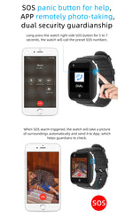 REACHFAR RF-V46-B GPS Smart Tracker WatchBand, supporto SOS / fotocamera / gestione della salute / 4G LTE / pressione sanguigna / frequenza cardiaca, per Nord America / Sud America / Australia, RF-V46-B