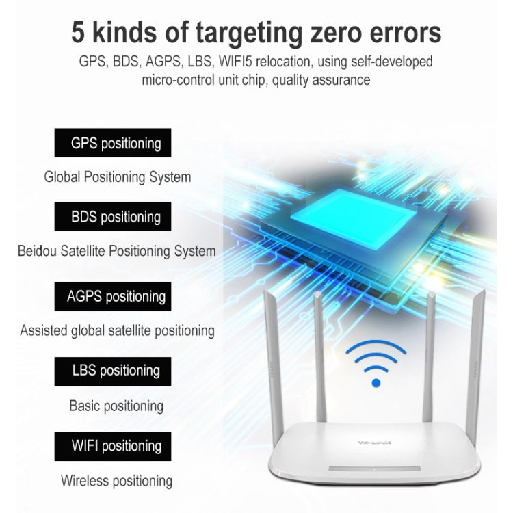 F9 Mini Pet Smart Wear Localizzatore GPS per animali domestici Localizzatore di posizione WIFI