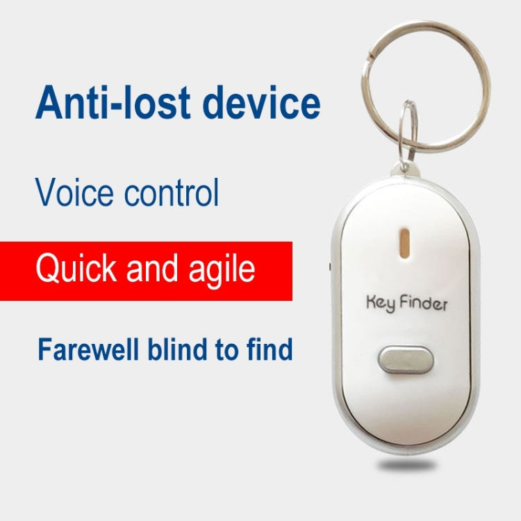 5 PCS ZG808 LED Key Finder Controllo vocale Dispositivo anti-smarrimento, consegna colore casuale, ZG808