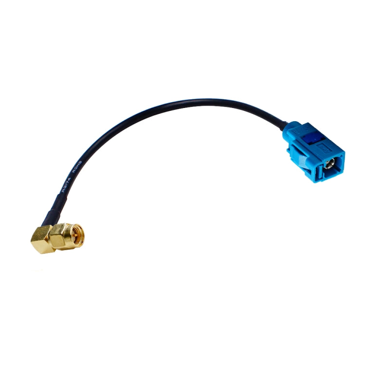 Cavo da 20 cm SMA femmina gomito a connettore femmina Fakra Z adattatore RG174, SMA Female Elbow to Fakra Z Female