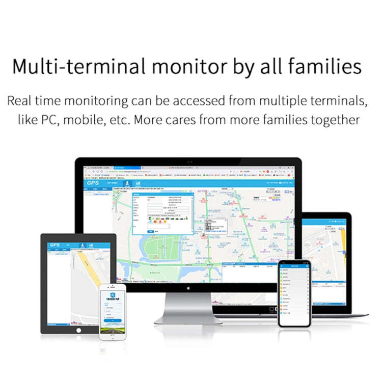 REACHFAR RF-V45-B Mini Touch Screen GPS Smart Tracker Ciondolo, Supporto SOS / Fotocamera / Gestione salute / 4G LTE, Per Nord America / Sud America / Australia, RF-V45-B Touch Screen