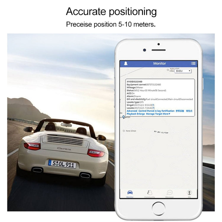 TK800B Car Truck Vehicle Tracking GSM GPRS GPS Tracker, TK800