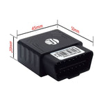 TK306 2G OBD II Realtime Car Truck Tracking GSM GPRS GPS Tracker, supporto AGPS, TK306