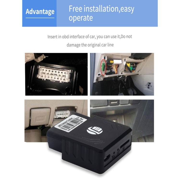 TK306 2G OBD II Realtime Car Truck Tracking GSM GPRS GPS Tracker, supporto AGPS, TK306
