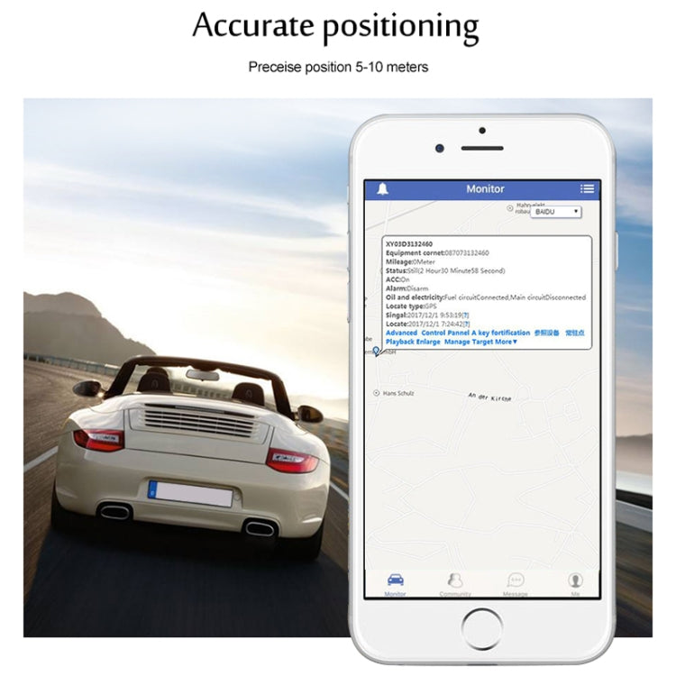 TK108 2G 2PIN Veicolo per camion per auto in tempo reale Tracking GSM GPRS GPS Tracker, supporto AGPS, 2PIN