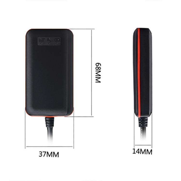 TK108 2G 2PIN Veicolo per camion per auto in tempo reale Tracking GSM GPRS GPS Tracker, supporto AGPS, 2PIN