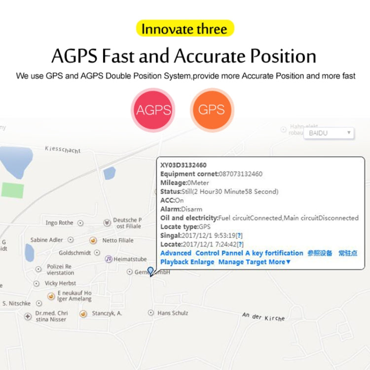 Localizzatore GPS impermeabile TK200 2G IP67