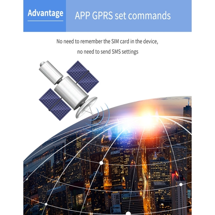 TK202A 2G Car Truck Tracking GSM GPRS GPS Tracker Supporto AGPS, Capacità batteria: 6500MA, 2G 6500mAh