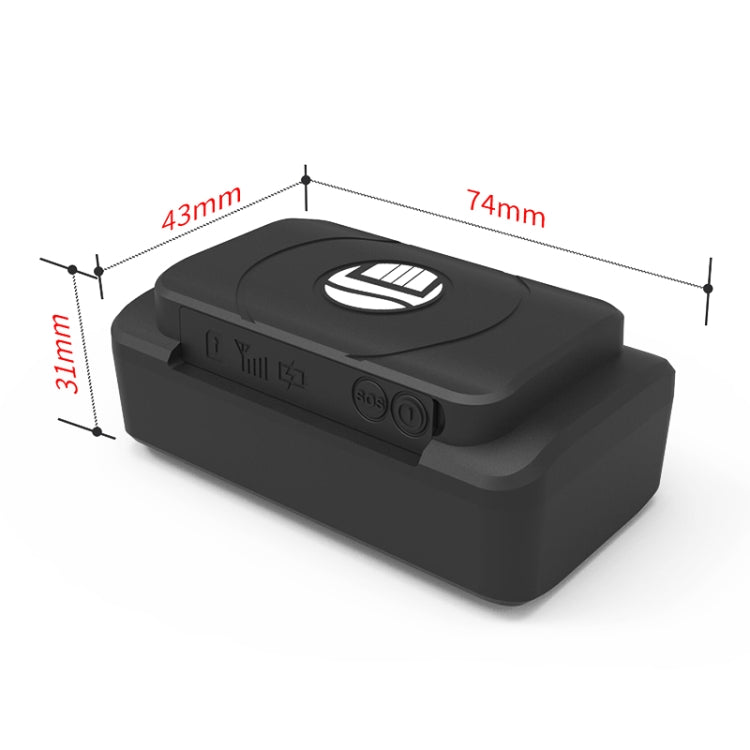 TK202A 2G Car Truck Tracking GSM GPRS GPS Tracker Supporto AGPS, Capacità batteria: 6500MA, 2G 6500mAh