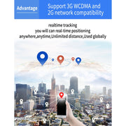 Localizzatore GPS GSM 2G TK203 per animali e merci