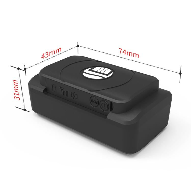 TK202B Localizzatore GPS 4G per auto e camion, con supporto GSM GPRS e AGPS, capacità della batteria: 5000 mAh, 4G 5000mAh