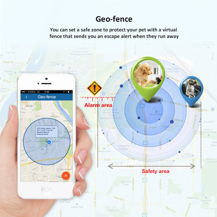 Localizzatore GPS TK-909 per animali domestici