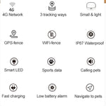 Localizzatore GPS impermeabile per animali domestici RF-V43