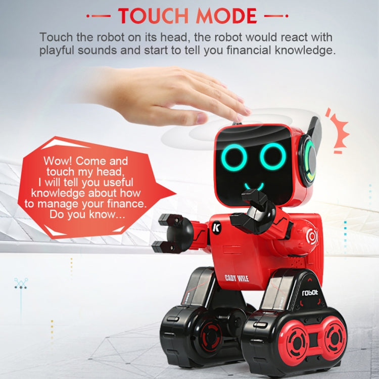JJR/C R4 Cady Wile Telecomando intelligente da 2,4 GHz Robo-advisor Robot per la gestione del denaro Giocattolo con luce a LED colorata, Distanza del telecomando: 15 m, Fascia d'età: 8 anni sopra, R4