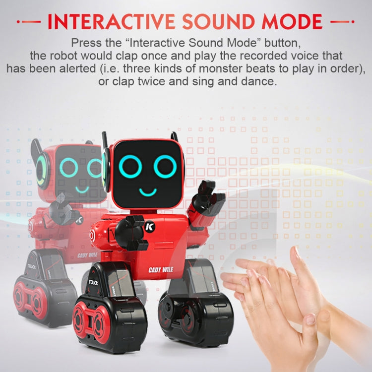 JJR/C R4 Cady Wile Telecomando intelligente da 2,4 GHz Robo-advisor Robot per la gestione del denaro Giocattolo con luce a LED colorata, Distanza del telecomando: 15 m, Fascia d'età: 8 anni sopra, R4