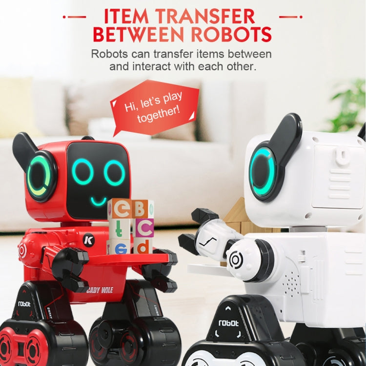JJR/C R4 Cady Wile Telecomando intelligente da 2,4 GHz Robo-advisor Robot per la gestione del denaro Giocattolo con luce a LED colorata, Distanza del telecomando: 15 m, Fascia d'età: 8 anni sopra, R4