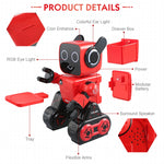JJR/C R4 Cady Wile Telecomando intelligente da 2,4 GHz Robo-advisor Robot per la gestione del denaro Giocattolo con luce a LED colorata, Distanza del telecomando: 15 m, Fascia d'età: 8 anni sopra, R4
