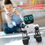 JJR/C R4 Cady Wile Telecomando intelligente da 2,4 GHz Robo-advisor Robot per la gestione del denaro Giocattolo con luce a LED colorata, Distanza del telecomando: 15 m, Fascia d'età: 8 anni sopra, R4