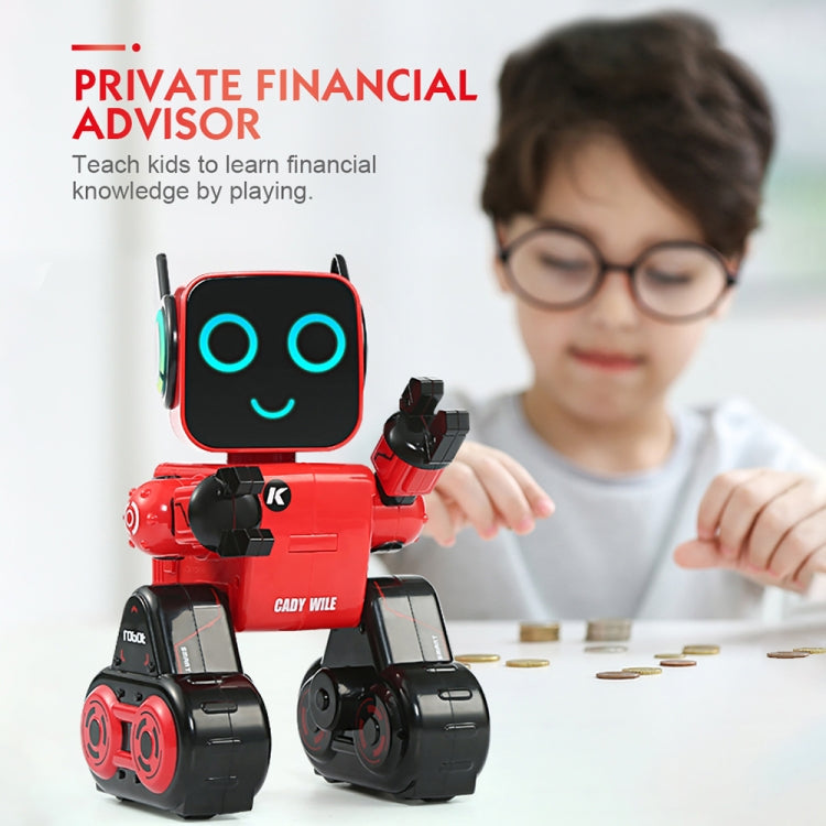 JJR/C R4 Cady Wile Telecomando intelligente da 2,4 GHz Robo-advisor Robot per la gestione del denaro Giocattolo con luce a LED colorata, Distanza del telecomando: 15 m, Fascia d'età: 8 anni sopra, R4