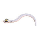 Tricky Funny Toy Telecomando a infrarossi Spaventoso serpente raccapricciante, Dimensioni: 38 * 3,5 cm, Snake (Black), Snake (Orange), Snake (Green), Snake (White)