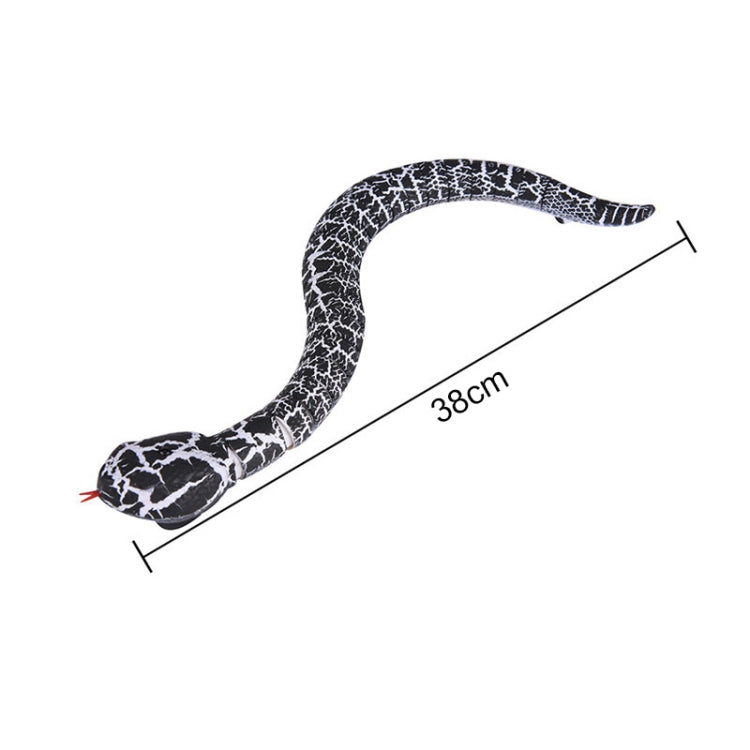 Tricky Funny Toy Telecomando a infrarossi Spaventoso serpente raccapricciante, Dimensioni: 38 * 3,5 cm, Snake (Black), Snake (Orange), Snake (Green), Snake (White)