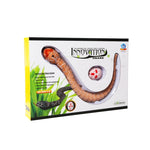 Tricky Funny Toy Telecomando a infrarossi Spaventoso serpente raccapricciante, Dimensioni: 38 * 3,5 cm, Snake (Black), Snake (Orange), Snake (Green), Snake (White)