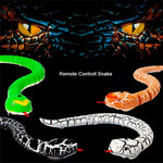 Tricky Funny Toy Telecomando a infrarossi Spaventoso serpente raccapricciante, Dimensioni: 38 * 3,5 cm, Snake (Black), Snake (Orange), Snake (Green), Snake (White)