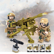KAZI Wolf Fang Field Team Building Block Giocattoli educativi, fascia d'età: 6 anni sopra, 82015