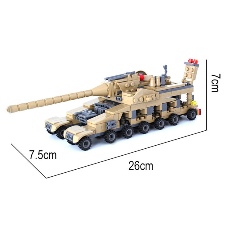 KAZI Super Tanks Set 16 in 1 Blocchi Costruzione