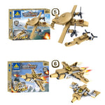 KAZI Super Tanks Set 16 in 1 Blocchi Costruzione