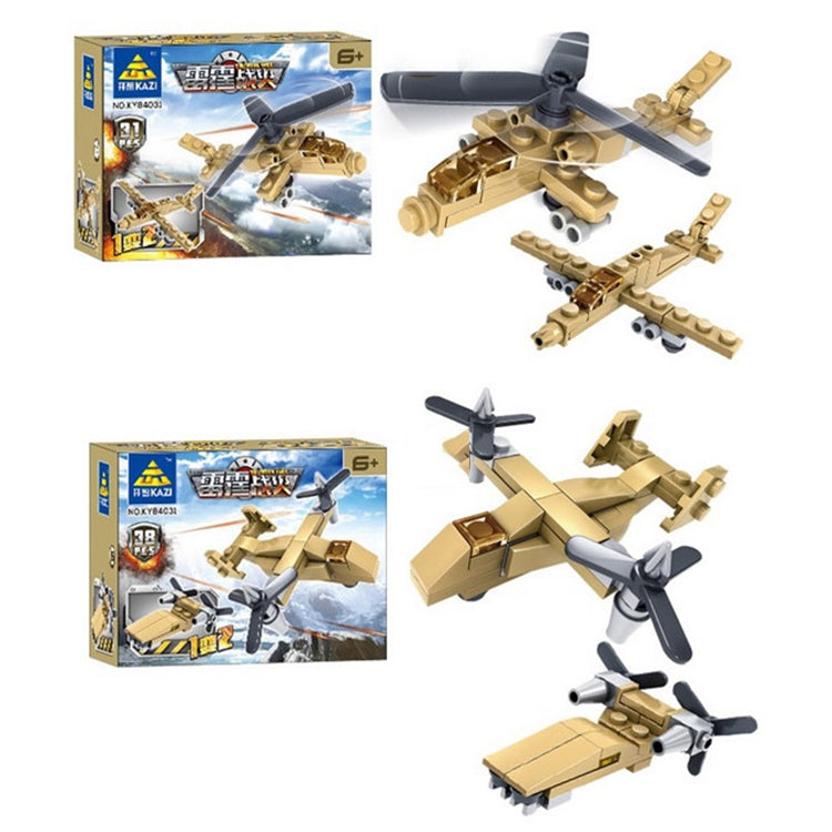 KAZI Super Tanks Set 16 in 1 Blocchi Costruzione