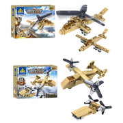 KAZI Super Tanks Building Blocks 16 in 1 Set Bricks Model Brinquedos Toys, fascia d'età: 6 anni sopra, 84031