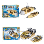 KAZI Super Tanks Set 16 in 1 Blocchi Costruzione