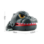 Giocattolo dinosauro morso mano per bambini 9.5x18x17 cm