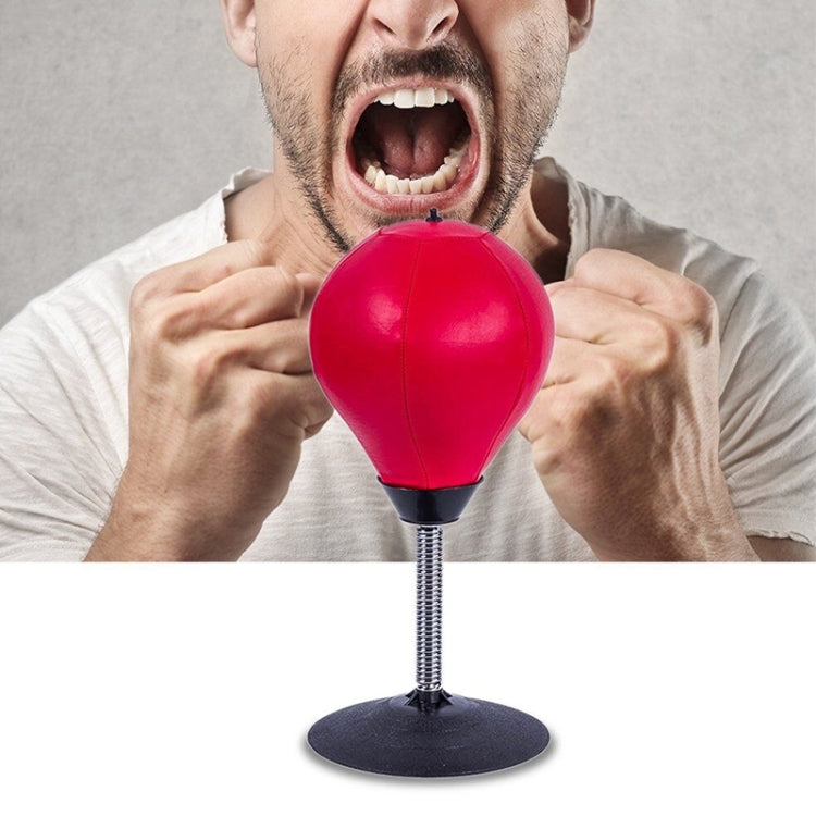 Palla da boxe da tavolo con ventosa in pelle PU