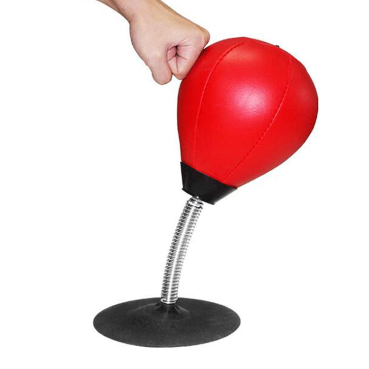 Palla da boxe da tavolo con ventosa in pelle PU